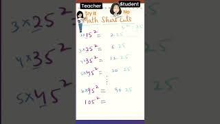 Only for students try the trick #maths #mathstricks #eshteachingroom