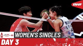 HSBC BWF World Tour Finals 2023 | Chen Yu Fei (CHN) vs. Carolina Marin (ESP) | Group B