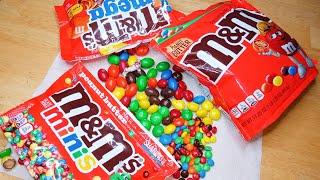 Unboxin Doxin - M&M's Minis, Regular, And Mega Peanut Butter And Chocolate Candies