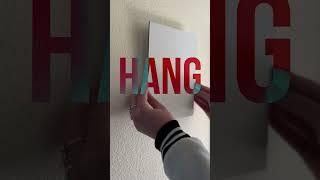 Artefex Z-Clip Hanging System #artmaterials #artsupplies #painting #artpanel