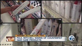 Paul Mitchell warns of counterfeit hair care products