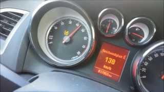 Opel Astra J 1.4 Turbo 140 hp / ps 0 - 100 km/h Beschleunigung Acceleration