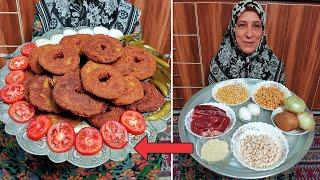 IRAN Famous Shami Pook Recipe - Persian Meat Patties - cooking vlog