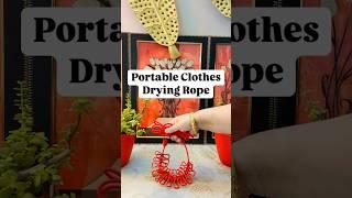 Portable Clothes Drying Rope#amazonfinds #meesho #rope #clothes #monsoon #householditems #lifehacks