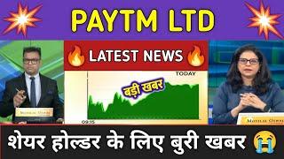PAYTM LTD Share News Today  PAYTM LTD Share Latest News  Share Market