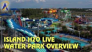 Overview of Island H2O Live Water Park at Margaritaville Resort Orlando