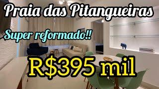 Comprar apartamento reformado na praia! No centro de Guarujá - SP