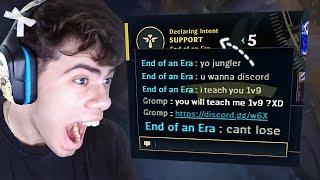 I QUEUED SUPPORT AND MADE OUR JUNGLER MY SLAVE...