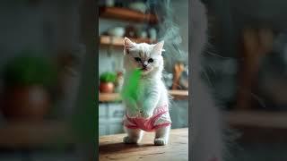  Disaster Strikes as Kitten Farts and Chaos Ensues! 