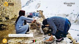 Village Afghanistan cooking  nomadic life style at 2025 in Afghanistan 