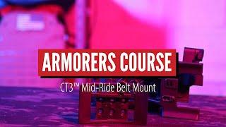 Armorer's Course for Comp-Tac Duty Holsters - CT3™ Mid-Ride Belt Mount