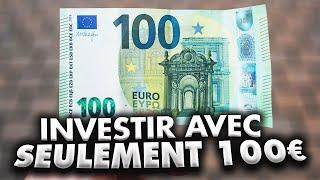 Dans quoi investir avec seulement 100 euros ?