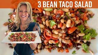 Black Bean Taco Salad | Kathy's Vegan Kitchen