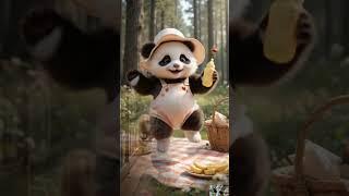 Cutest Baby Panda Ever! Dancing with a Bottle and Giggling Nonstop 