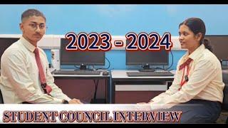 STUDENT COUNCIL INTERVIEW 2023 - 2024