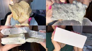 ⁠chalk and clay with @Poli_Chalk & @poxrustim | fake eating | crunchy chalk