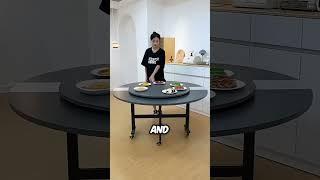 The Incredible Foldable Dining Table 