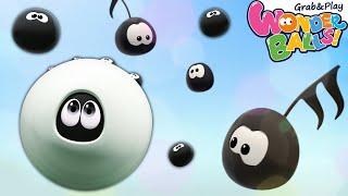 Wonderballs Playground: Funny Dancing Balls | Funny Cartoons for Kids | Wonderballs Official