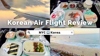 Korean Air Flight Review 2024 | JFK ↔️ ICN Economy Class | Is it as great as everyone says?