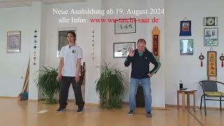 Taiji Kursleiterausbildung: Warm-Up - Schüttelbewegung mit Sifu Jürgen Meyer und Shi Heng Zuan