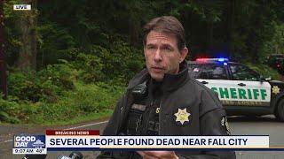 Several found dead in Fall City, WA: Deputies hold press conference