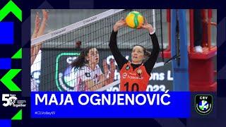 A TRUE ICON! Maja Ognjenović - Pool Phase Highlights I CEV Champions League Volley 2023 Women