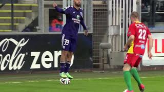 Anthony Vanden Borre's ball stand skill vs KV Oostende