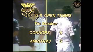 US Open 1979 Second Round Jimmy Connors Vs Vijay Amritraj - Fragment