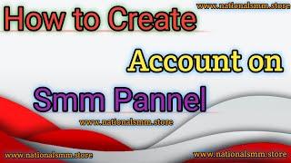 How to create account on smm pannel | Smm Pannel me ID kaise bnaye | Smm Pannel me Login kaise kare