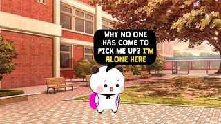 "Anna's Lonely Wait: Why No One Came to Pick Her Up " | BUBU DUDU | PEACH GOMA | 3D Animation
