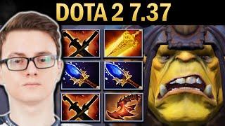 Alchemist Gameplay Miracle with SNY and Aghanims - Dota 2 7.37