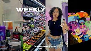 weekly vlog! getting my life together + waxing, dying my hair + routine, tacos, paint w/ me + more