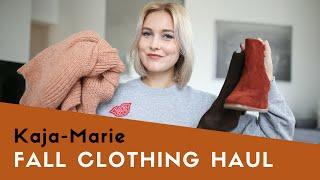 HUGE FALL CLOTHING AND SHOE HAUL I KAJA-MARIE