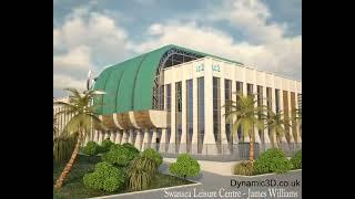 Architectural Visualisation Swansea Leisure Centre (HD+Fullscreen)