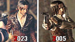 What if you shoot Luis - RE4 Original vs Remake