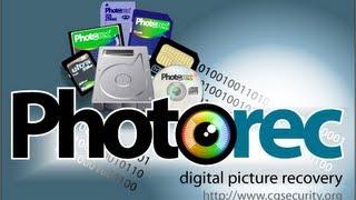 How to recover lost photos using Photorec