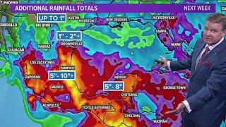 DFW Weather | More rain possible next week in 14 day forecast