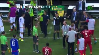 Penal súper polémico a favor de México | Panamá VS México Copa Oro 2015