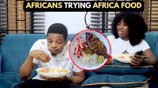 Nigerians Try Ivory Coast Food ( First Time Attieke )