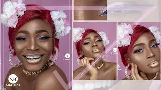 Iconic Makeup Looks Collection by Niki Heat Beauty Studio - Cameroon Makeup Artist - Douala Makeup