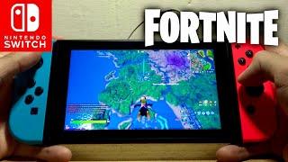 Playing Fortnite On Nintendo Switch: Solo (#1) | Gameplay | LimonTouch