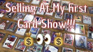 Setting Up At My First Card Show!! Plus Awesome Pickups!!!!