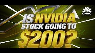 Nvidia Stock Price Target Boosted to $200 | What CNBC Says About NVDA | stock market | nvidia stock