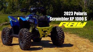 2023 Polaris Scrambler XP 1000 S Test Ride RAW