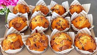 Meilleure recette de MUFFINS à la banane!! Doux, Moelleux et Très Savoureux .