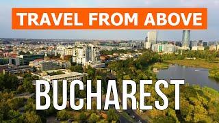 Bucharest from above | Drone video in 4k | Romania, Bucharest city from the air