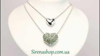 Sirenashop.com.ua: Бижутерия (Кулон Никки) с кристаллами Swarovski