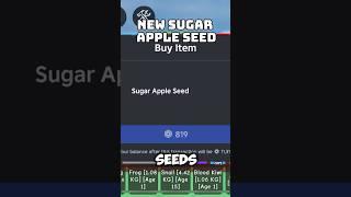 How Much Is Sugar Apple Worth #roblox #growagarden #viral