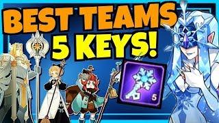 [AFK ARENA] ICE SHEMIRA BEST 5 KEY TEAMS