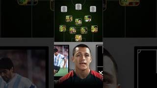 Alexis Sanchez’s Dream Team  #efootball #efootball2024 #football #dreamteam #goat #shorts #viral